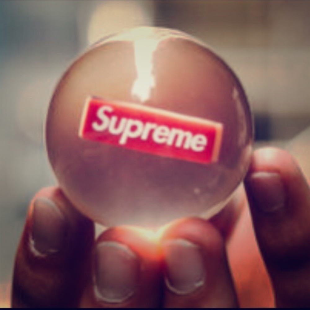 Supreme bouncing ball.
